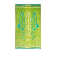 Thumbnail for Rans Premium Cotton Jacquard Beach Towel Surfing