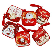 Thumbnail for 6 Pcs Set Small Gift Cute Cartoon Bags Packaging Box Christmas Coin Purse