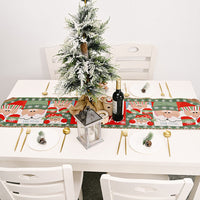 Thumbnail for Christmas Table Runner thickened knitted Dining Tablecloth Xmas Party Decor(Tree)