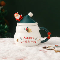 Thumbnail for Christmas Cup Gift Box Ceramic Mug Set Mug Gift Set Christmas Coffee Cup(Bell)