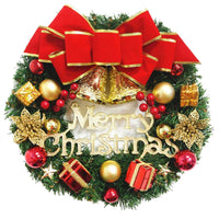 Thumbnail for Christmas Wreath Door Garland Decoration Front Door Hanging Flowers Tree Decor(J1-2)