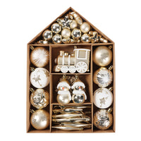 Thumbnail for 70-piece Christmas Tree Xmas Balls Decorations Baubles Hanging Party Ornament