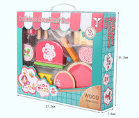 Thumbnail for Kids Wooden Kitchen Tea Set Pretend Play