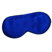 Thumbnail for 100 silk sleep eye mask for women men royal blue