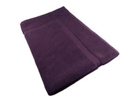 Thumbnail for softouch ultra light quick dry premium cotton bath mat 900gsm burgundy