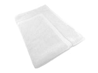 Thumbnail for softouch ultra light quick dry premium cotton bath mat 900gsm white