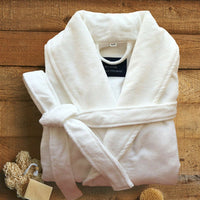 Thumbnail for luxury 100 cotton velour bathrobes bath robes unisex  l xl