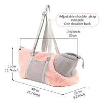 Thumbnail for LIFEBEA Small Cat Carrier Pet bag: Comfy Shoulder Bag with Adjustable Strap for Small Dogs, Puppies, Kittens Up to 3kg /6.6 lbs - Grey