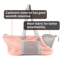Thumbnail for LIFEBEA Small Cat Carrier Pet bag: Comfy Shoulder Bag with Adjustable Strap for Small Dogs, Puppies, Kittens Up to 3kg /6.6 lbs - Grey