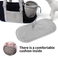 Thumbnail for LIFEBEA Small Cat Carrier Pet bag: Comfy Shoulder Bag with Adjustable Strap for Small Dogs, Puppies, Kittens Up to 3kg /6.6 lbs - Grey