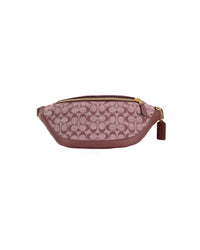Thumbnail for Warren Belt Bag: Coach Pebbled Leather and Signature Canvas One Size Women