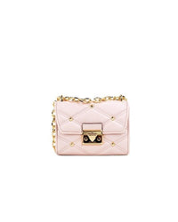 Thumbnail for Michael Kors Serena Small Studded Flap Crossbody Handbag One Size Women