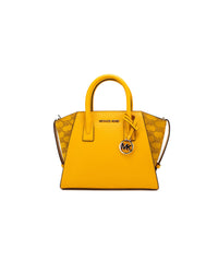 Thumbnail for Michael Kors Avril Small Top Zip Satchel Bag One Size Women