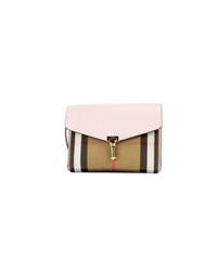 Thumbnail for Burberry Macken Small House Check Derby Messenger Bag One Size Women