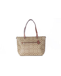 Thumbnail for Coach Signature Gallery Tote Handbag One Size Women