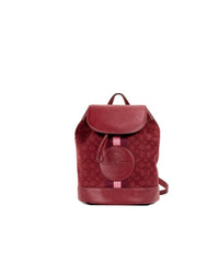 Thumbnail for Coach Dempsey Logo Patch Backpack Bag One Size Women