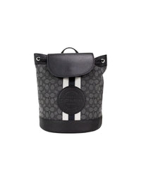 Thumbnail for Coach Dempsey Logo Patch Backpack Bag One Size Women