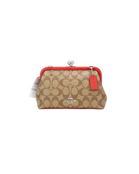 Thumbnail for Coach Nora Kisslock Crossbody Handbag One Size Women