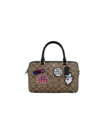 Thumbnail for Disney Villain Patches Rowan Satchel Handbag One Size Women