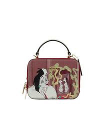 Thumbnail for Coach X Disney Cruella Motif Box Crossbody Bag One Size Women