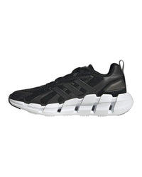 Thumbnail for Adidas Mesh and Leatherette Running Shoes for Women in Carbon Core Black - 9 US
