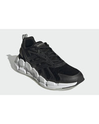 Thumbnail for Adidas Mesh and Leatherette Running Shoes for Women in Carbon Core Black - 9 US