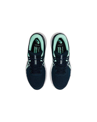 Thumbnail for ASICS Engineered Mesh Cushioned Running Shoes with Synthetic Overlays in French Blue - 7 US