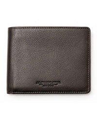 Thumbnail for Integrated Anti RFID Dark Brown Leather Wallet One Size Men