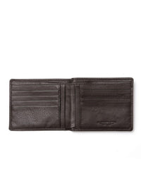 Thumbnail for Integrated Anti RFID Dark Brown Leather Wallet One Size Men