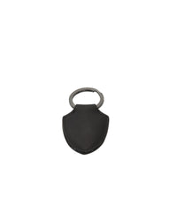 Thumbnail for Black Lacquered Shield Logo Keyring One Size Men