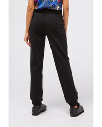 Thumbnail for Logo Side Band Sweatpants with Cuffed Bottom L Women