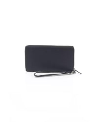 Thumbnail for Leather Wallet with Handle and Zip Closure One Size Men