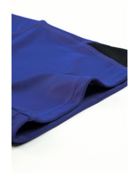 Thumbnail for Azura Exchange Cutout Patchwork Swim Shorts - L