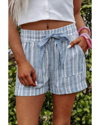 Thumbnail for Azura Exchange Striped Pocket Shorts - S