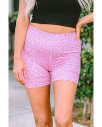 Thumbnail for Azura Exchange Luxury Leopard Print Elastic Cycling Shorts - L