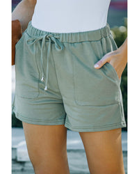 Thumbnail for Azura Exchange Drawstring Waist Pocketed Shorts - S