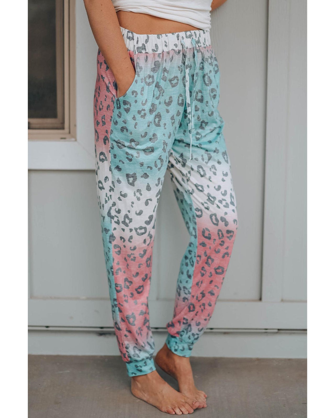 Azura Exchange Drawstring High Waist Pants - S