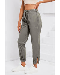 Thumbnail for Azura Exchange Pocketed Twill Jogger Pants - S