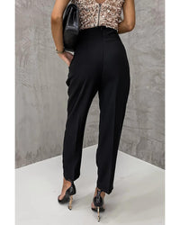 Thumbnail for Azura Exchange Pleated Double Breasted Cropped Pants - 12 US