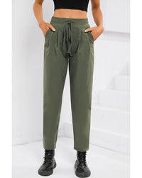 Thumbnail for Azura Exchange Elastic Drawstring Waist Pants - L