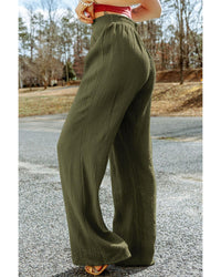Thumbnail for Azura Exchange Textured Wide Leg Pants - L