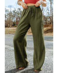 Thumbnail for Azura Exchange Textured Wide Leg Pants - L