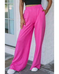 Thumbnail for Azura Exchange Pocketed Wide Leg Pants - S