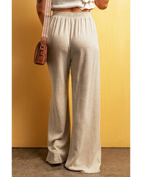 Thumbnail for Azura Exchange High Waist Wide Leg Casual Pants - XL