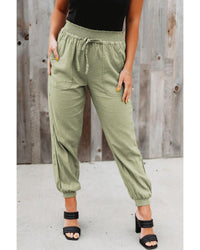 Thumbnail for Azura Exchange Elastic Waist Jogger Pants with Pocket - XL