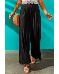Thumbnail for Azura Exchange Side Slit Wide Leg Pants - L