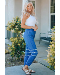 Thumbnail for Azura Exchange High Waist Tie Dyed Jogger Pants - XL