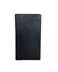 Thumbnail for Baldinini Embossed Logo Vertical Wallet with Button Closure One Size Men