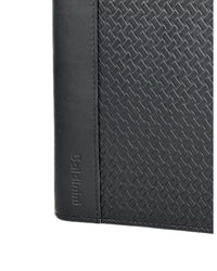 Thumbnail for Baldinini Embossed Logo Vertical Wallet with Button Closure One Size Men