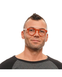 Thumbnail for Bally Men's Orange  Optical Frames - One Size